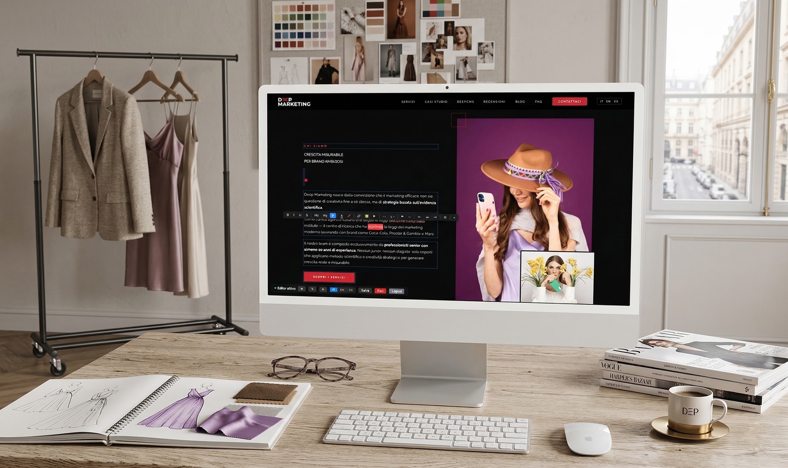 Deep CMS Visual Editor
